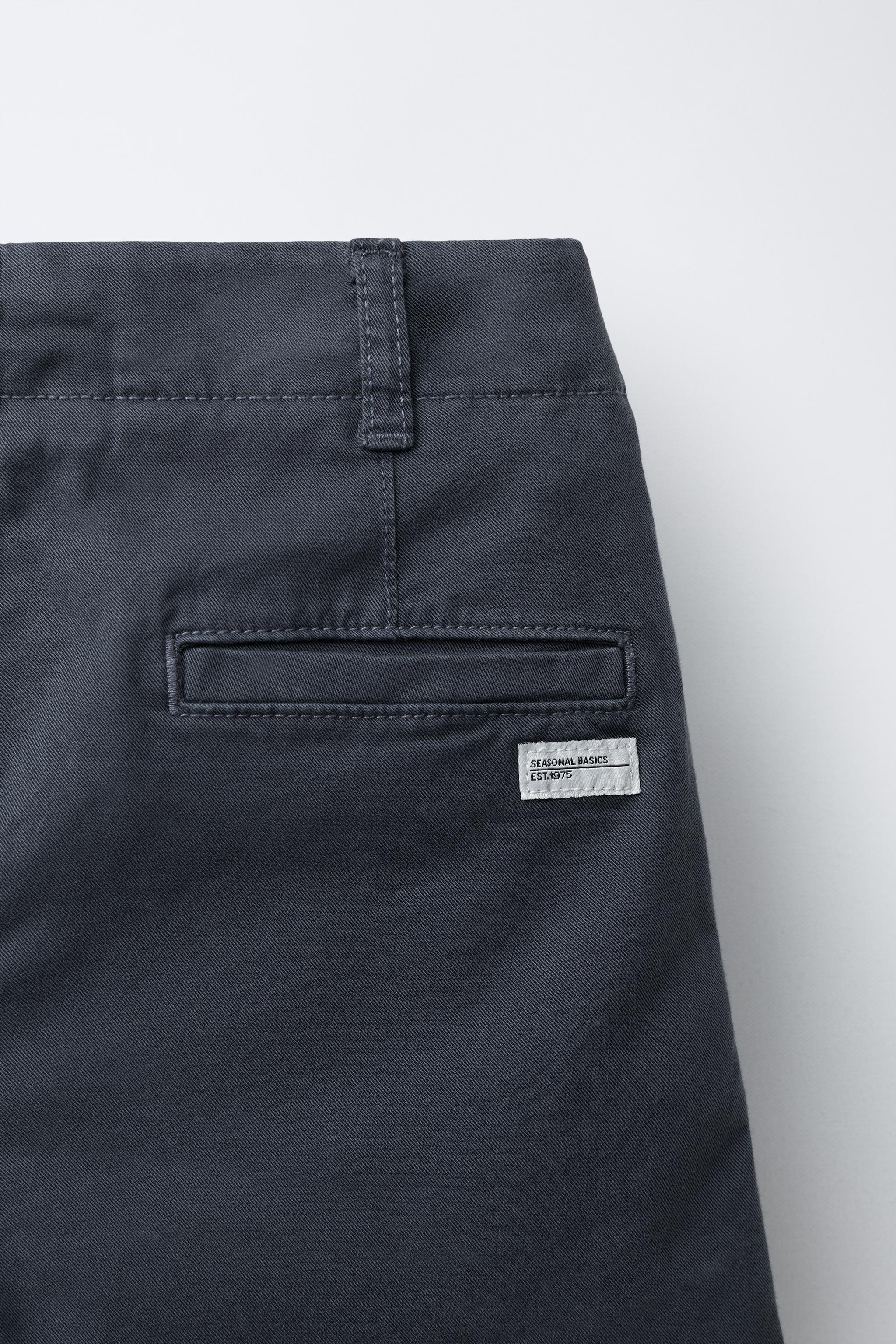 BASIC SLIM FIT CHINO SHORTS